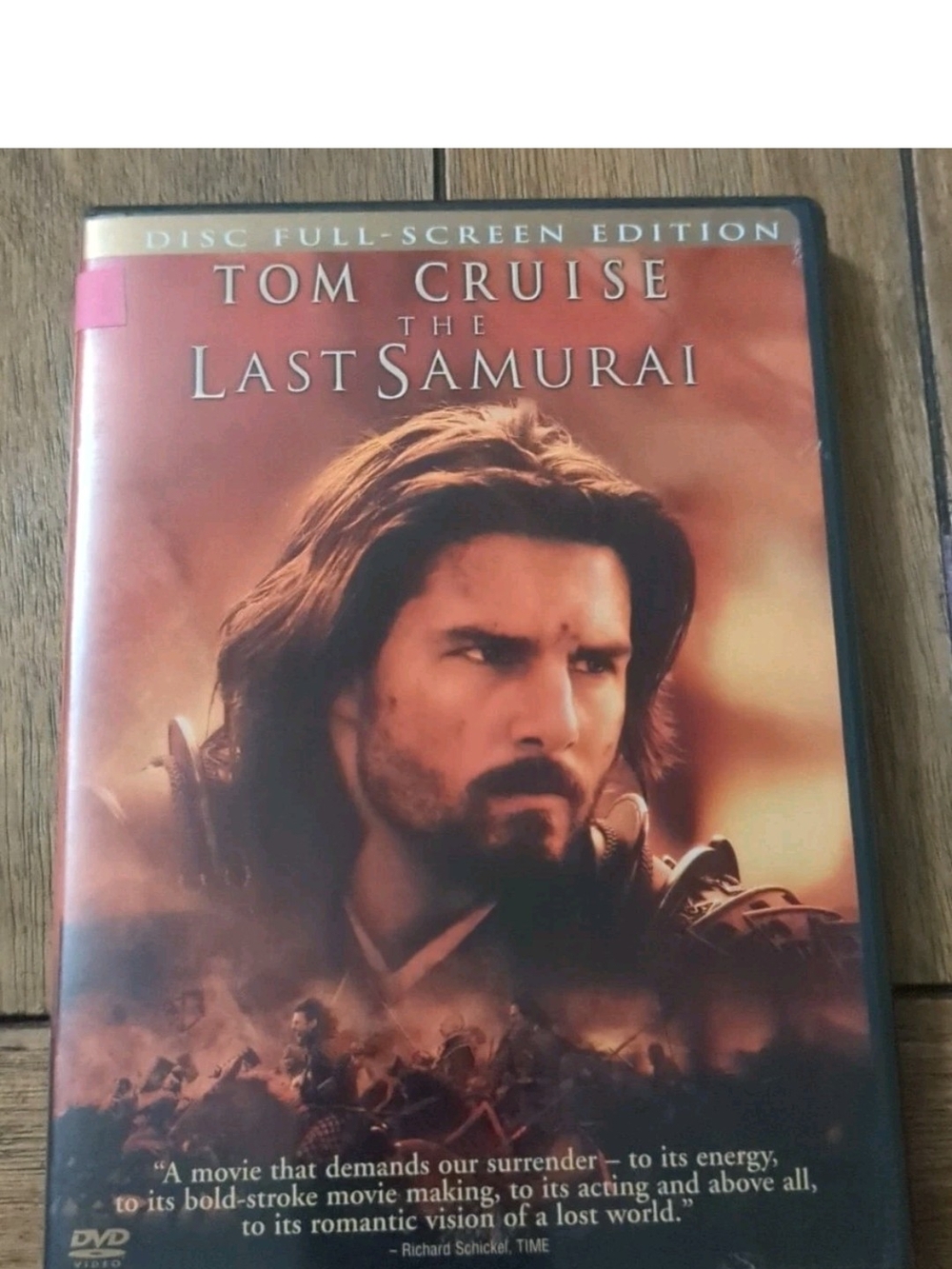 Warner Bros. The Last Samurai DVD - Orange and Black Cover